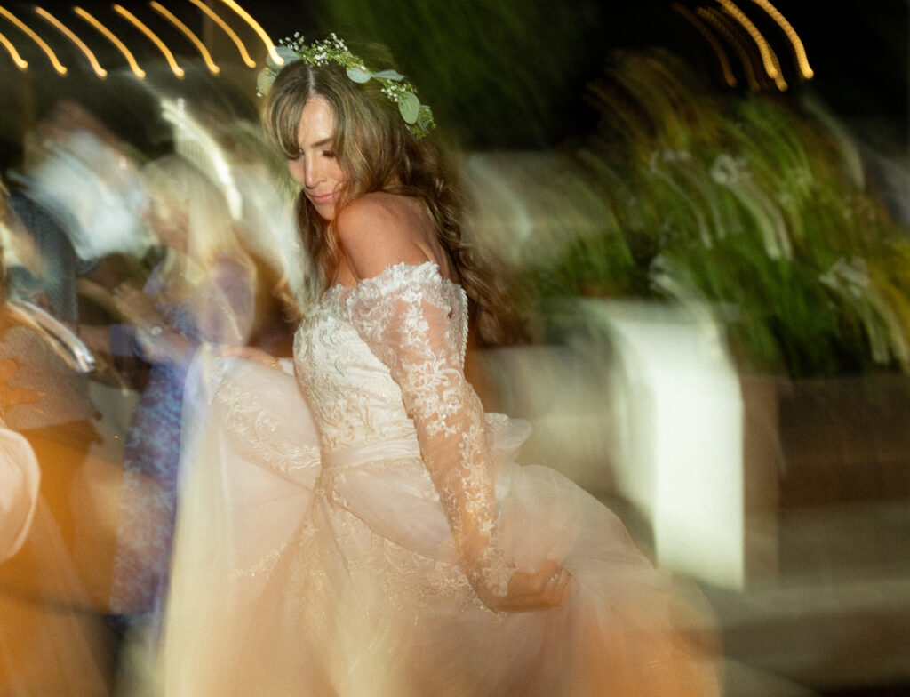 BrideDancingWeddingDayLGBTQSanDiegoWedding