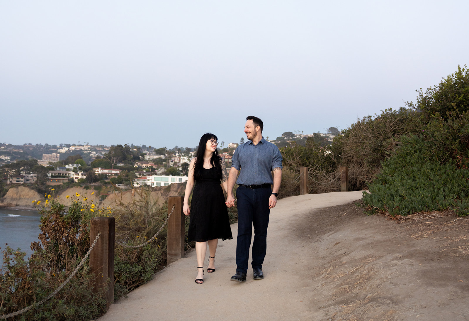Engagement session at La Jolla, San Diego