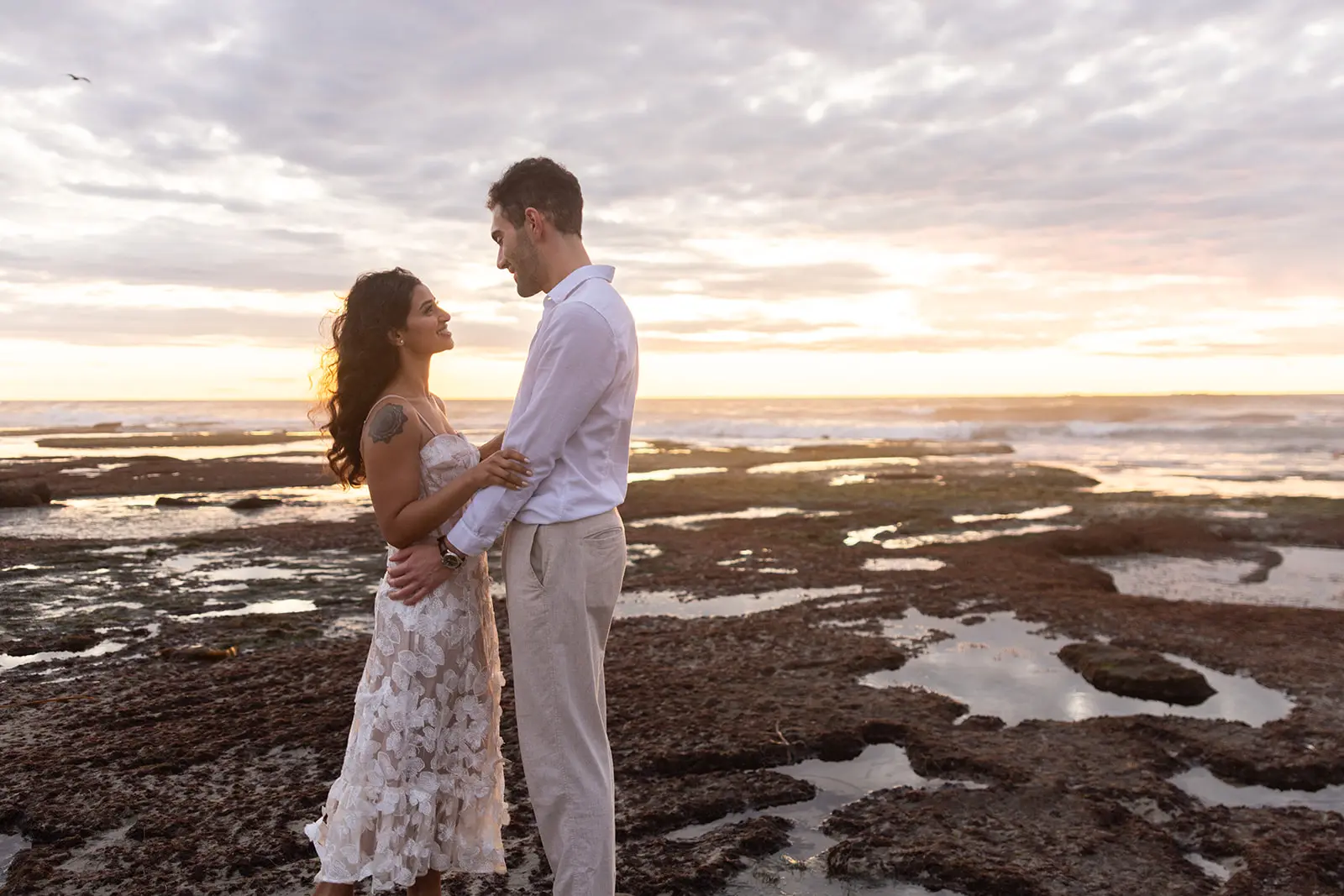 Surprise proposal photography at Sunset Cliffs San Diego — Beth Blake Photography